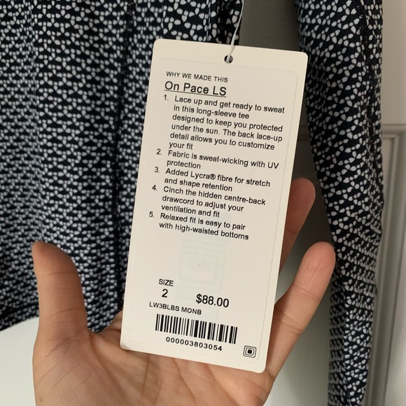 NWT Lululemon On Pace Top - Picture 2 of 8